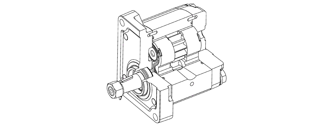 Hydraulic Gear Motors as Design Configuration